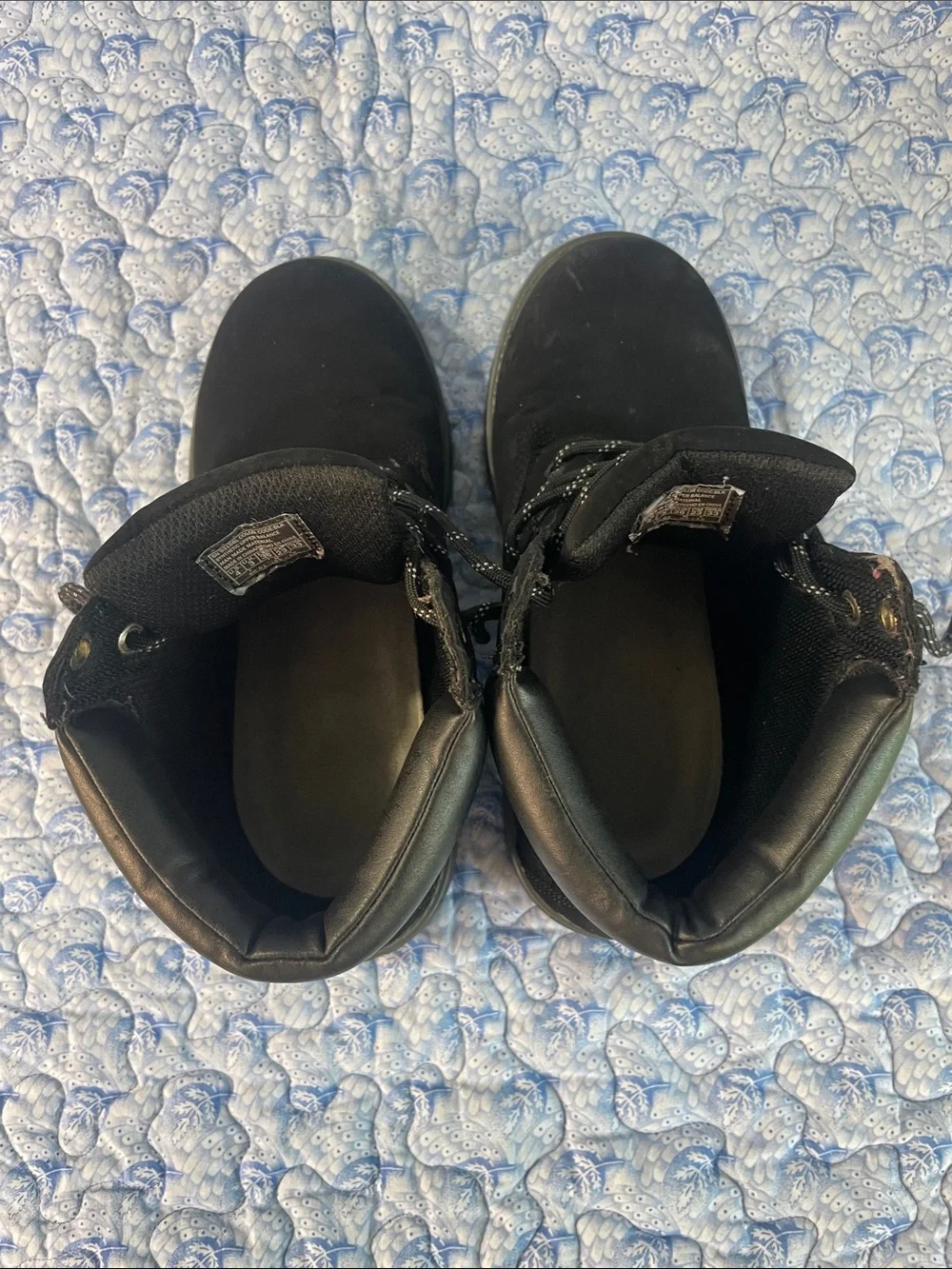 Skechers Black Kids Lace-Up Ankle Boots